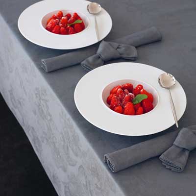 Pivoine Grey Tablecloth